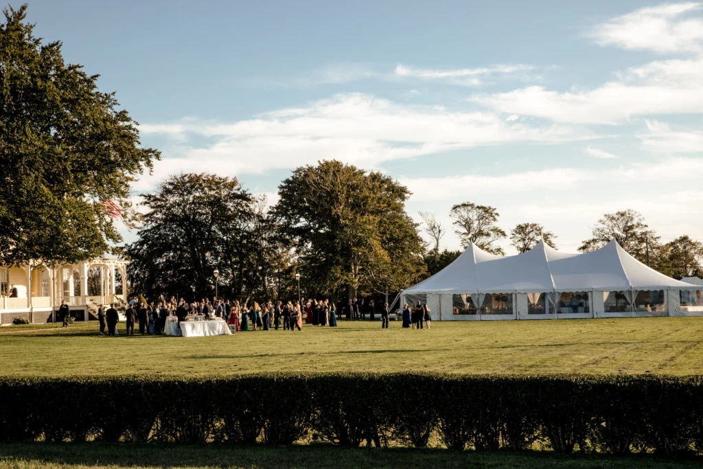 Acacia & Frederick: Eisenhower House wedding in Newport, Rhode Island