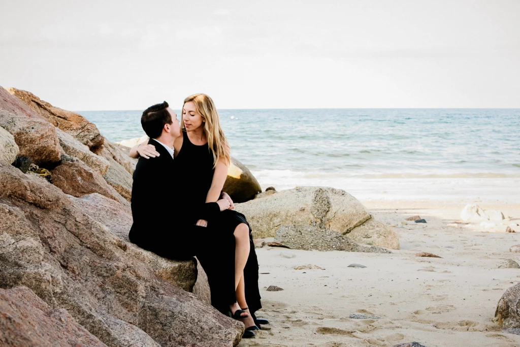 Allie & Kevin: a seaside session at Cape Cod, Massachusetts