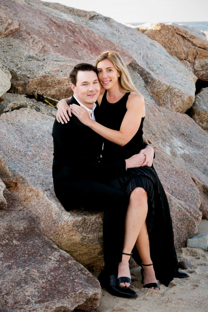 Allie & Kevin: a seaside session at Cape Cod, Massachusetts
