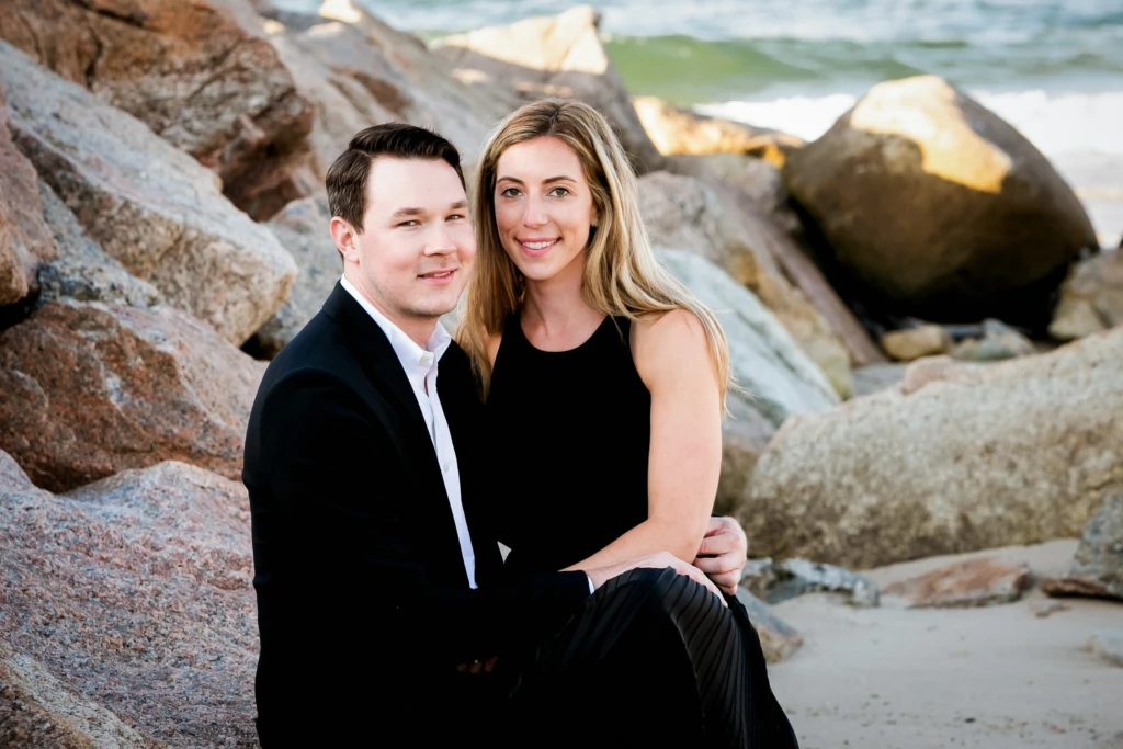 Allie & Kevin: a seaside session at Cape Cod, Massachusetts