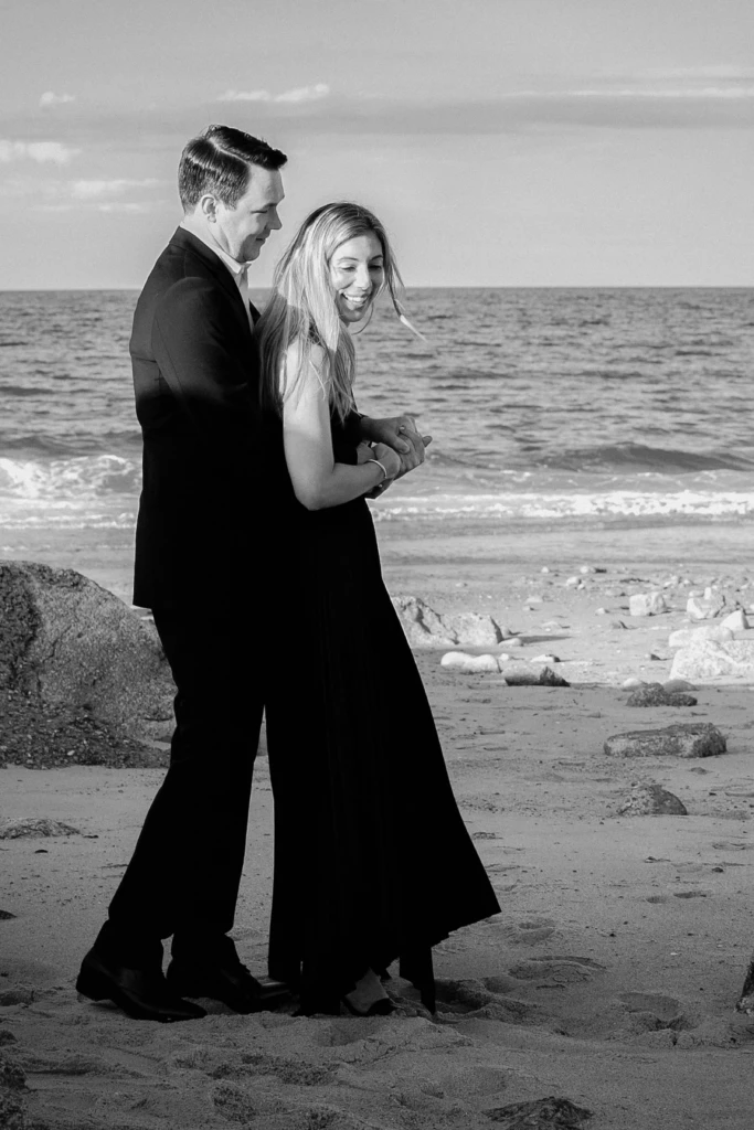 Allie & Kevin: a seaside session at Cape Cod, Massachusetts