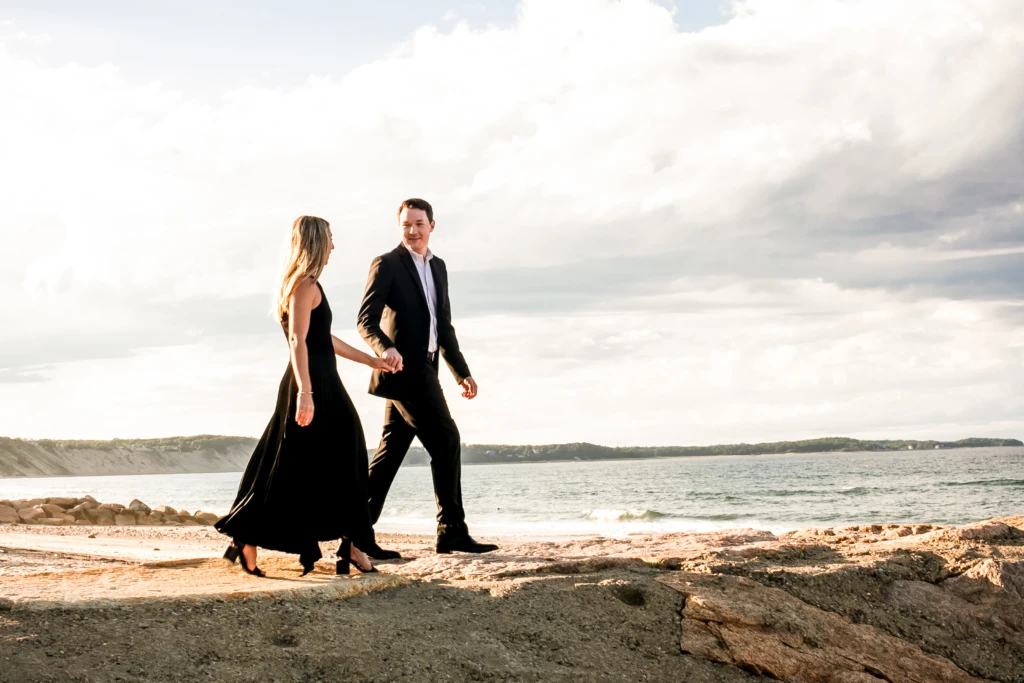 Allie & Kevin: a seaside session at Cape Cod, Massachusetts