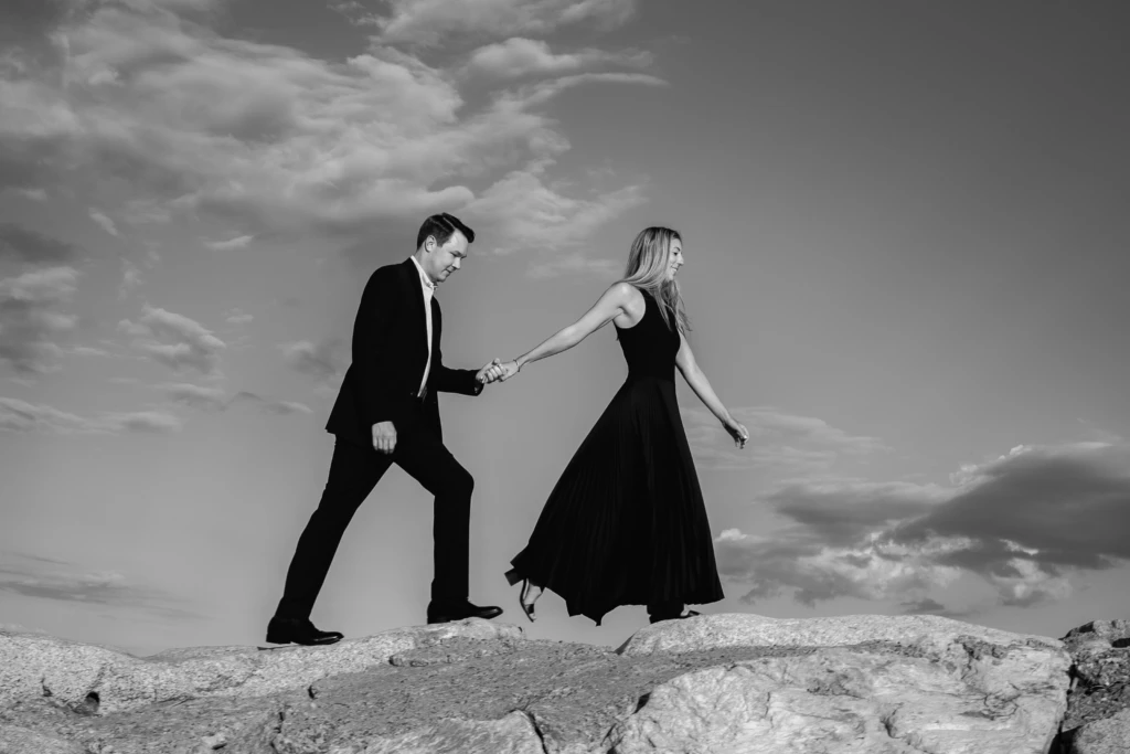Allie & Kevin: a seaside session at Cape Cod, Massachusetts