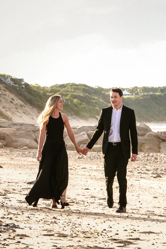 Allie & Kevin: a seaside session at Cape Cod, Massachusetts