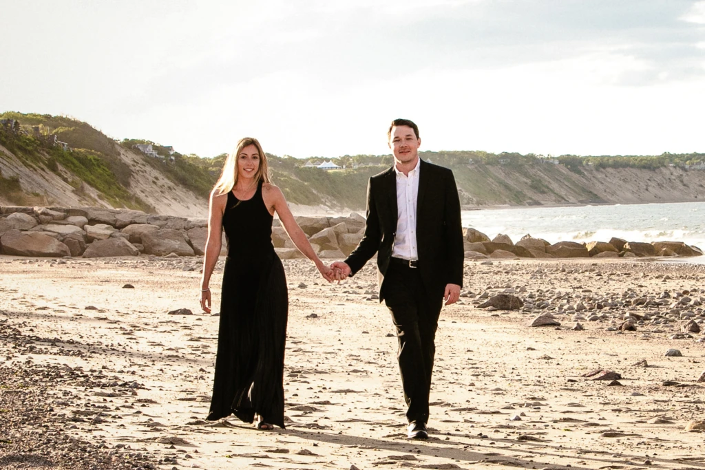 Allie & Kevin: a seaside session at Cape Cod, Massachusetts