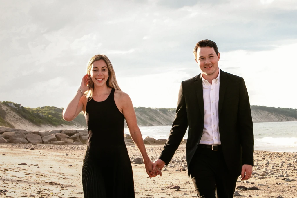 Allie & Kevin: a seaside session at Cape Cod, Massachusetts