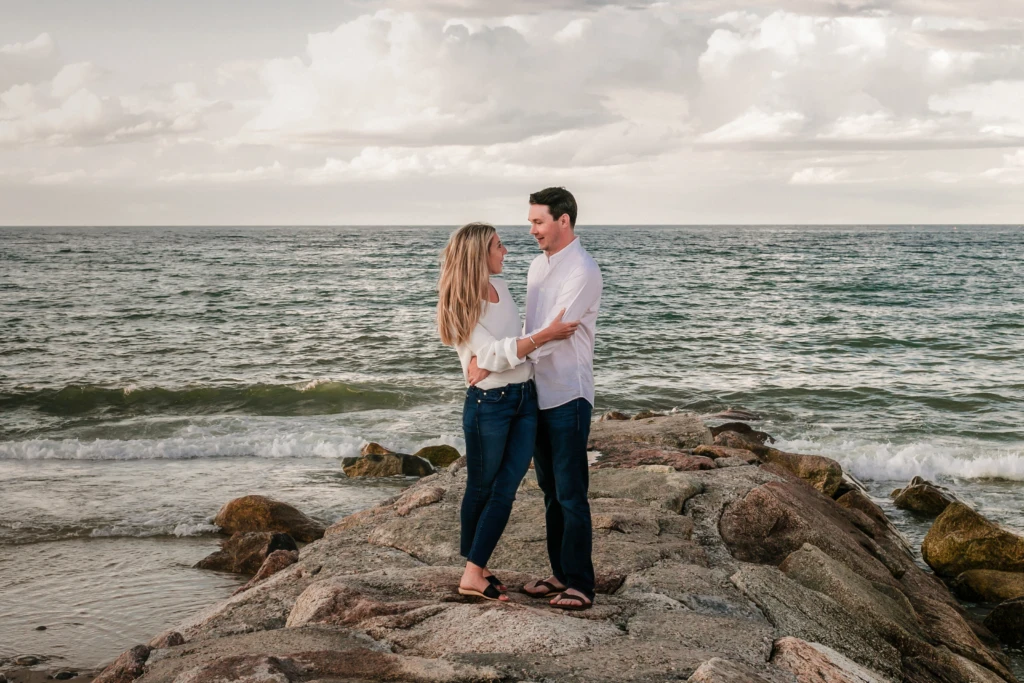 Allie & Kevin: a seaside session at Cape Cod, Massachusetts