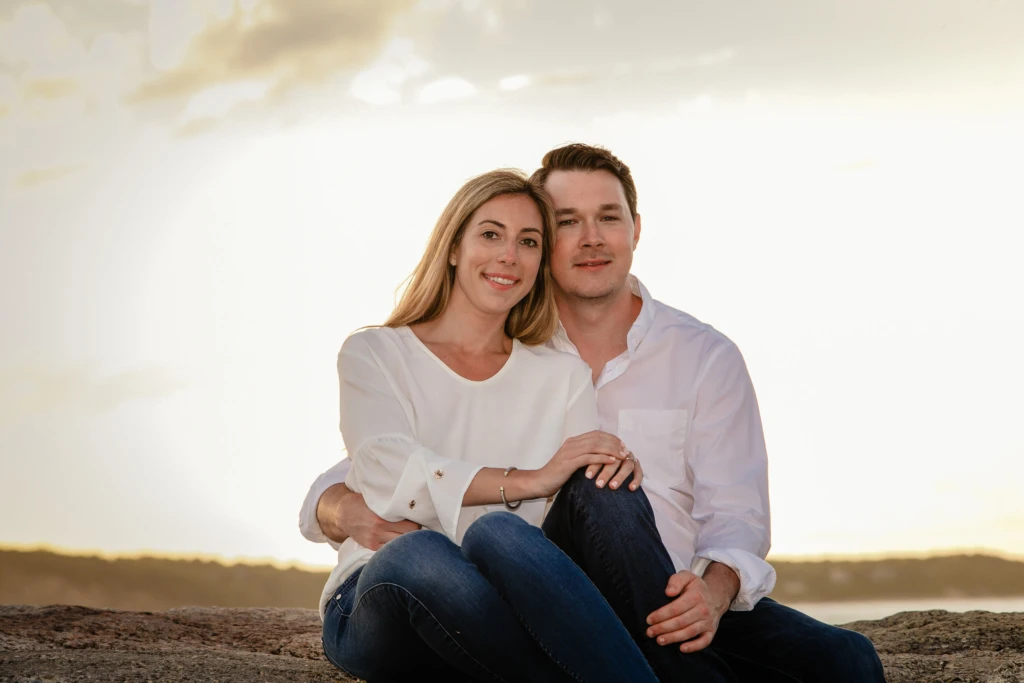 Allie & Kevin: a seaside session at Cape Cod, Massachusetts