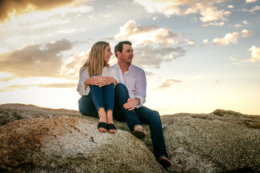 Allie & Kevin: a seaside session at Cape Cod, Massachusetts