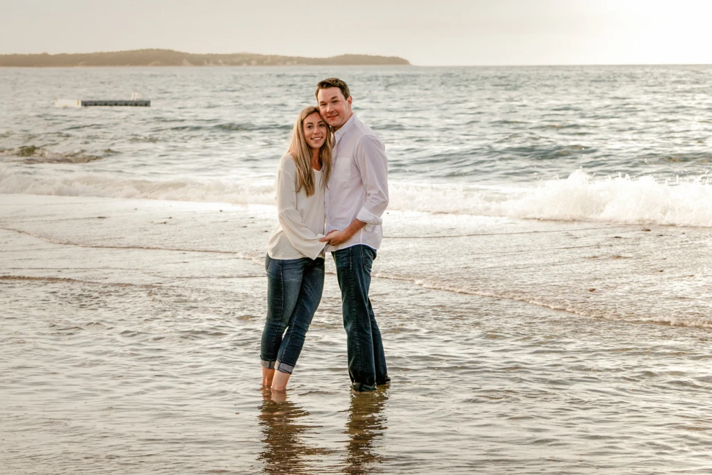 Allie & Kevin: a seaside session at Cape Cod, Massachusetts