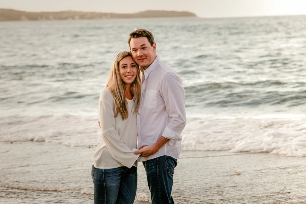 Allie & Kevin: a seaside session at Cape Cod, Massachusetts