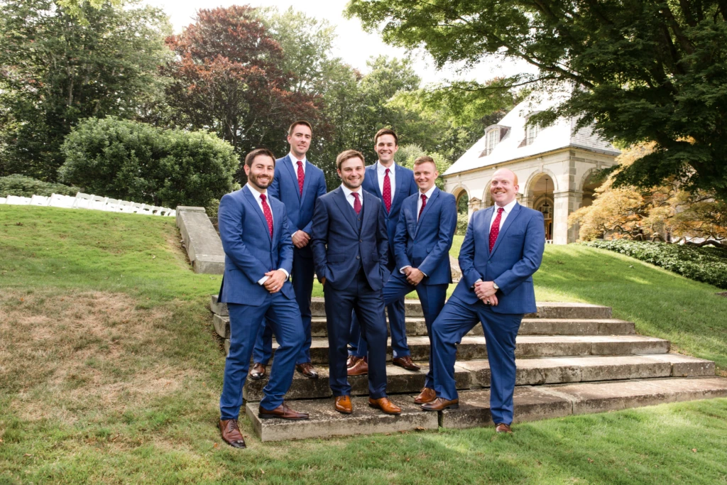 Caroline & Nick: Glen Manor House wedding in Portsmouth, Rhode Island