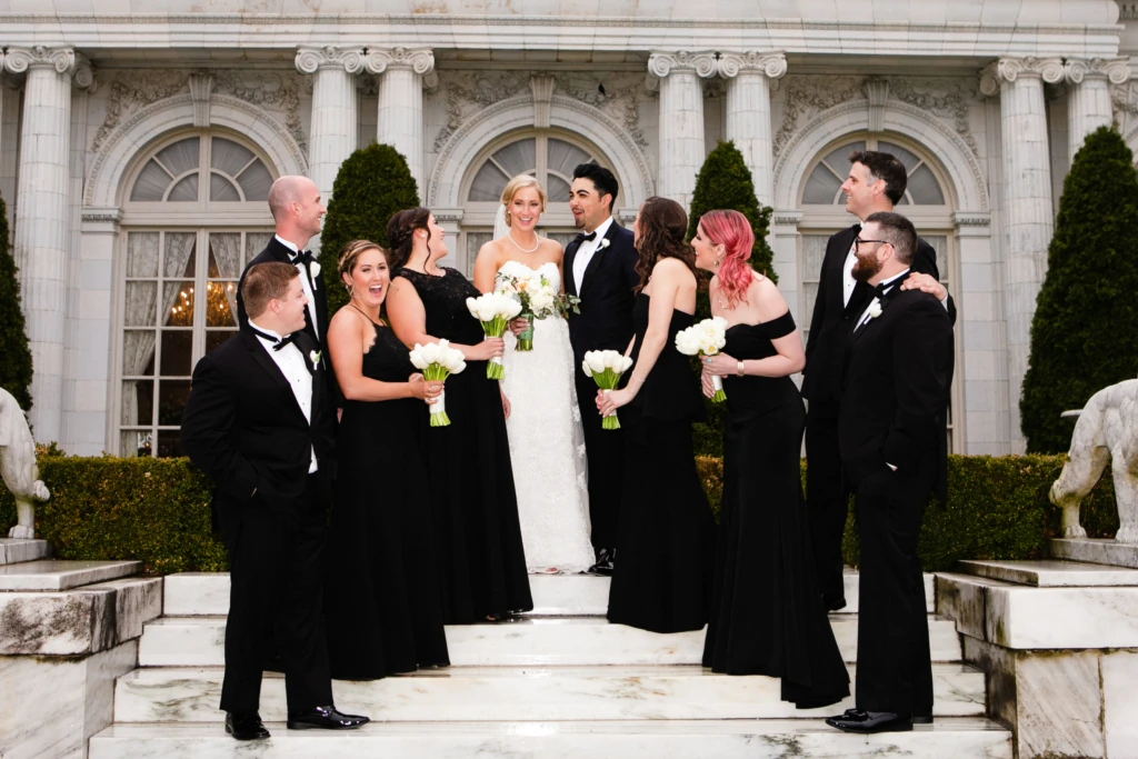 Christiane & Vic: Rosecliff Mansion wedding in Newport, Rhode Island