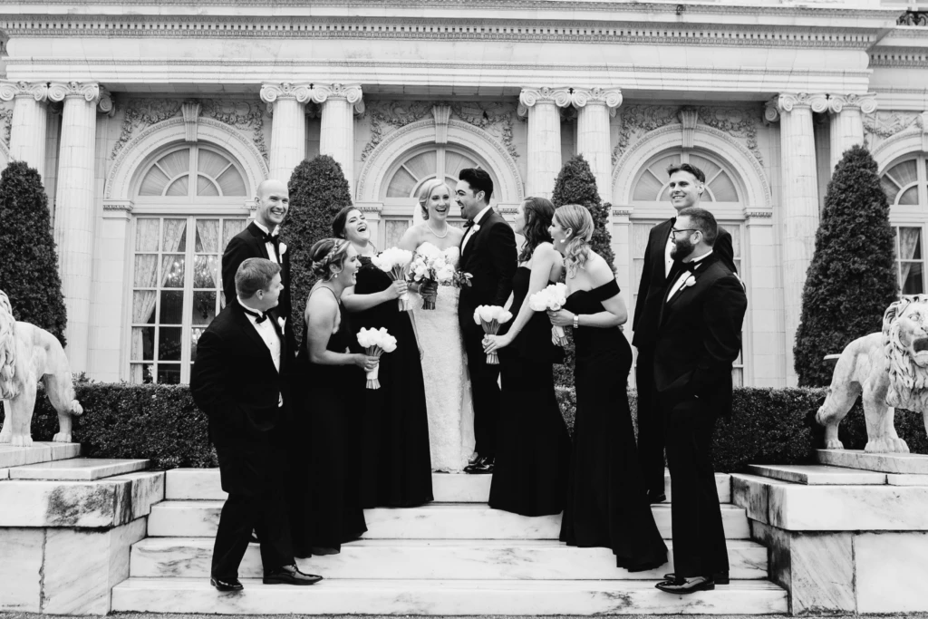 Christiane & Vic: Rosecliff Mansion wedding in Newport, Rhode Island