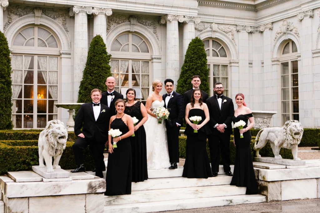 Christiane & Vic: Rosecliff Mansion wedding in Newport, Rhode Island