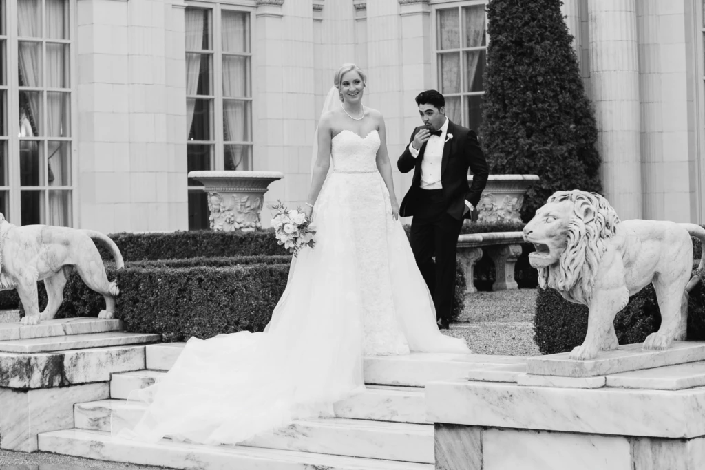Christiane & Vic: Rosecliff Mansion wedding in Newport, Rhode Island