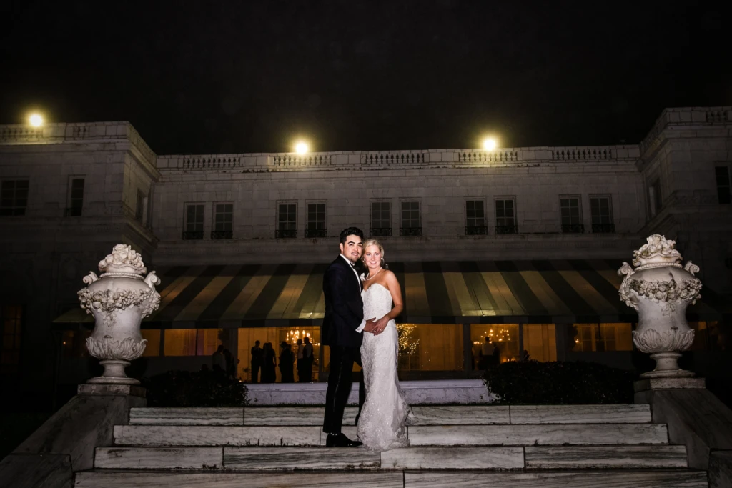 Christiane & Vic: Rosecliff Mansion wedding in Newport, Rhode Island