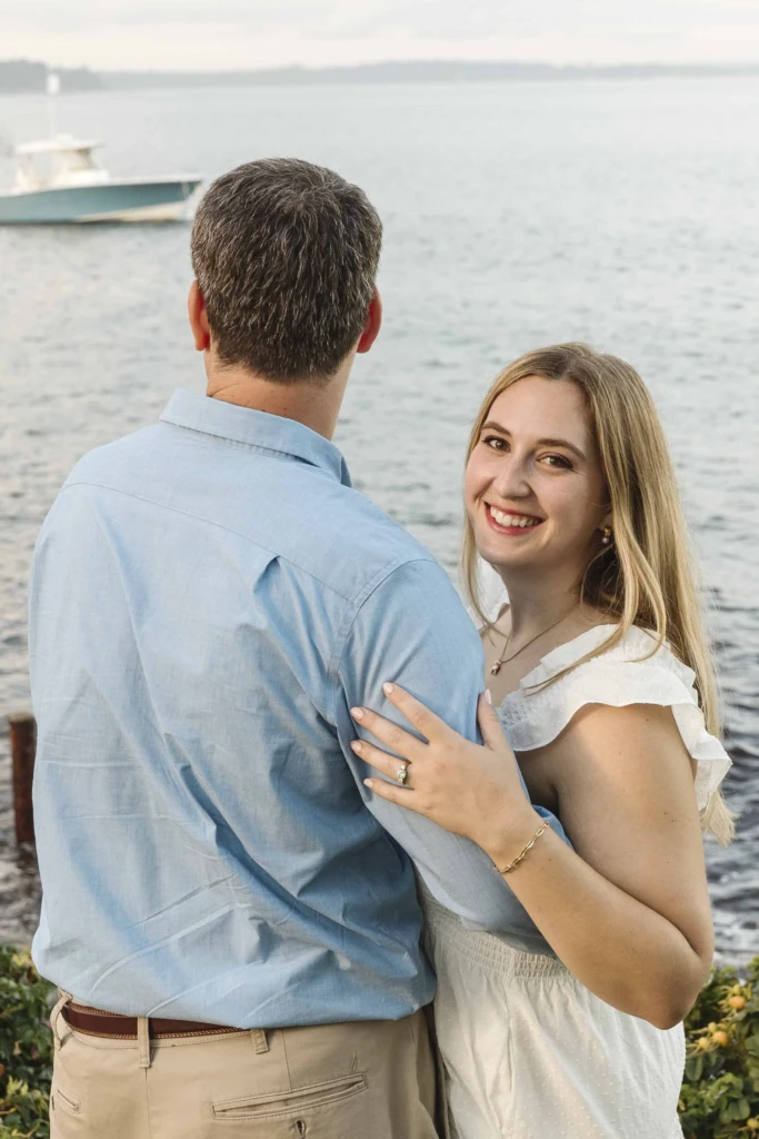 Christina & Curt: a summer coastal session in Bonnet Shore, Rhode Island