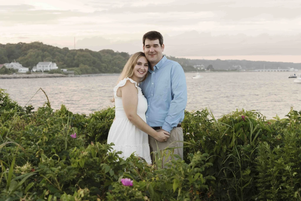 Christina & Curt: a summer coastal session in Bonnet Shore, Rhode Island
