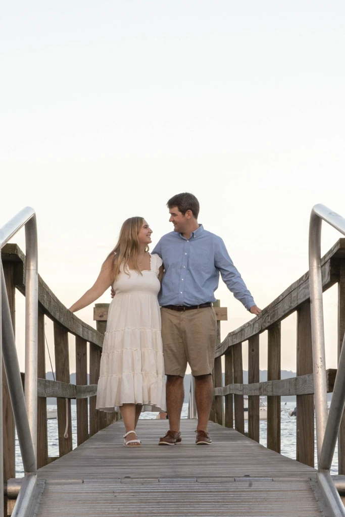 Christina & Curt: a summer coastal session in Bonnet Shore, Rhode Island