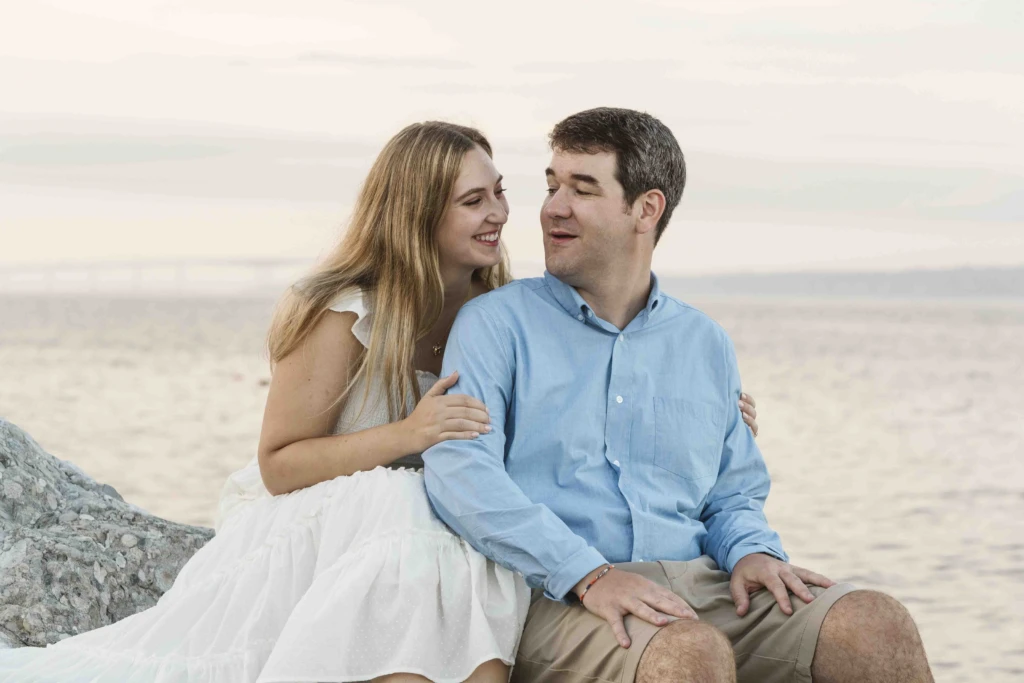 Christina & Curt: a summer coastal session in Bonnet Shore, Rhode Island
