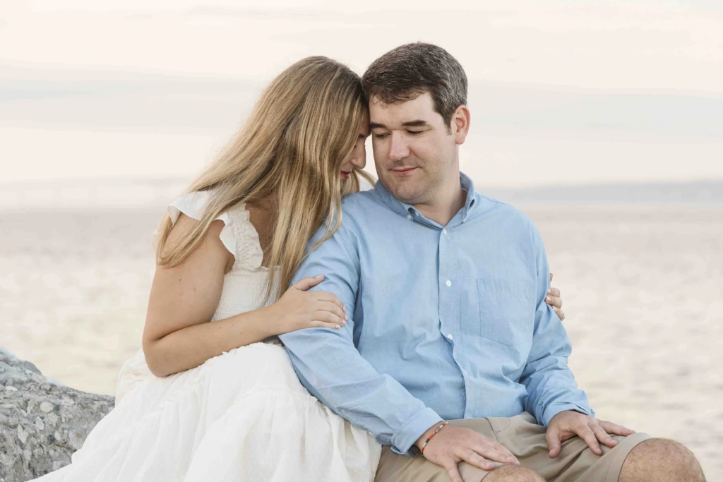 Christina & Curt: a summer coastal session in Bonnet Shore, Rhode Island