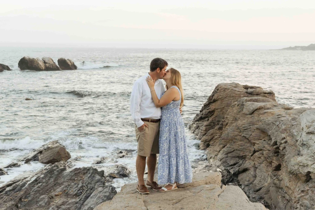 Christina & Curt: a summer coastal session in Bonnet Shore, Rhode Island