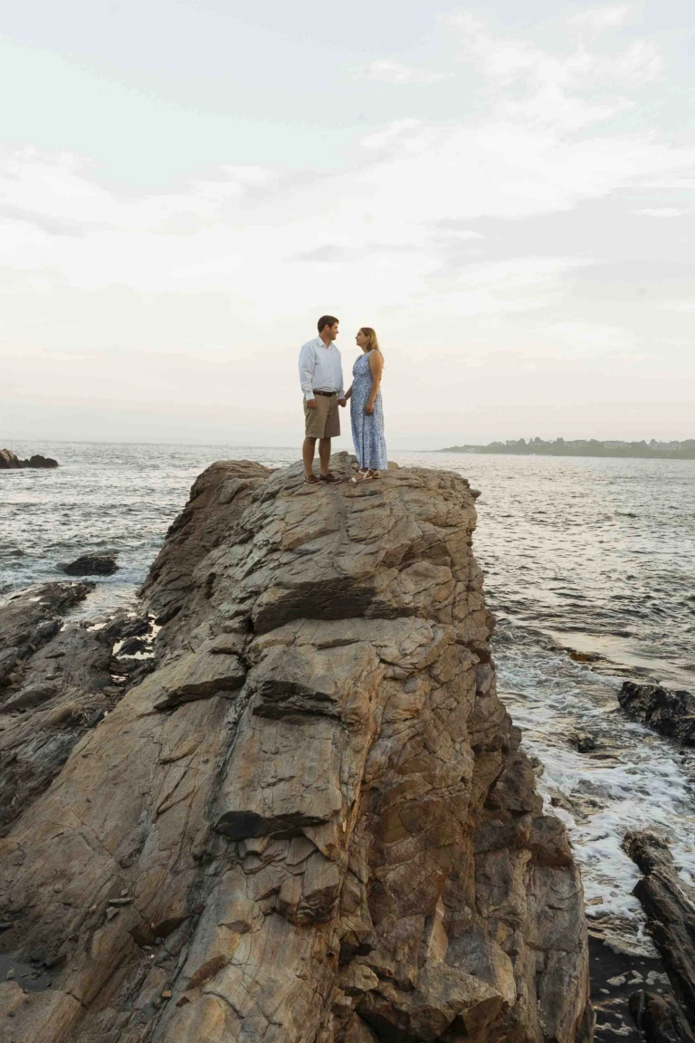 Christina & Curt: a summer coastal session in Bonnet Shore, Rhode Island