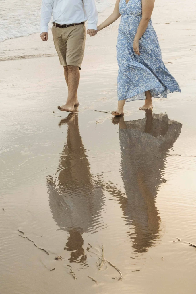 Christina & Curt: a summer coastal session in Bonnet Shore, Rhode Island