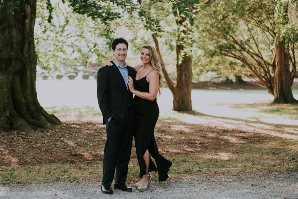 Jacqlyne & Kevin: a coastal engagement in Newport, Rhode Island