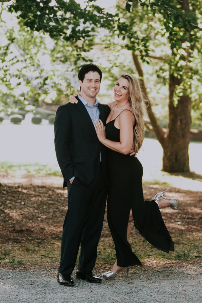 Jacqlyne & Kevin: a coastal engagement in Newport, Rhode Island