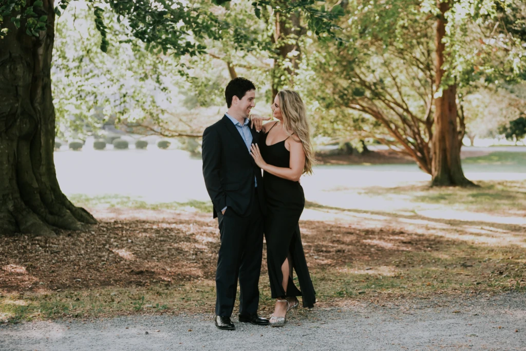 Jacqlyne & Kevin: a coastal engagement in Newport, Rhode Island