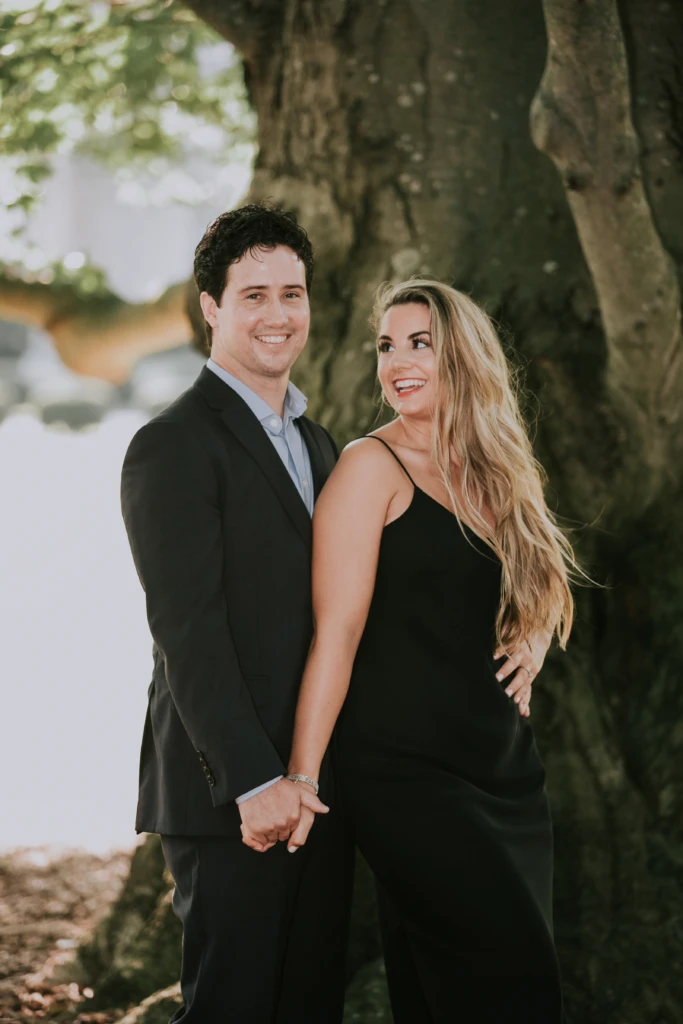 Jacqlyne & Kevin: a coastal engagement in Newport, Rhode Island