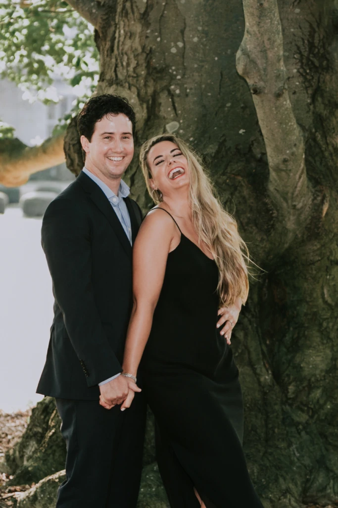 Jacqlyne & Kevin: a coastal engagement in Newport, Rhode Island