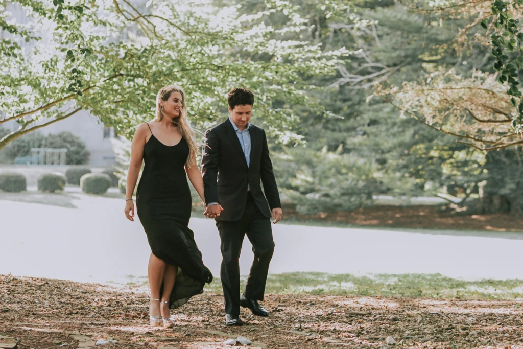 Jacqlyne & Kevin: a coastal engagement in Newport, Rhode Island