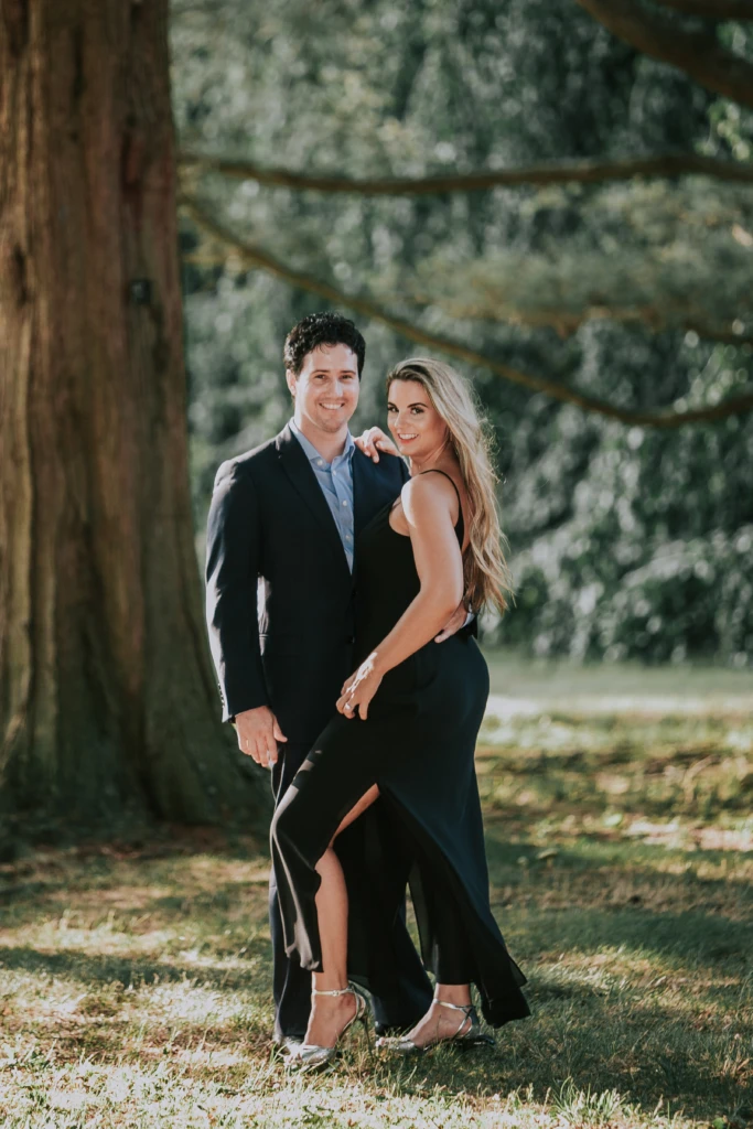Jacqlyne & Kevin: a coastal engagement in Newport, Rhode Island