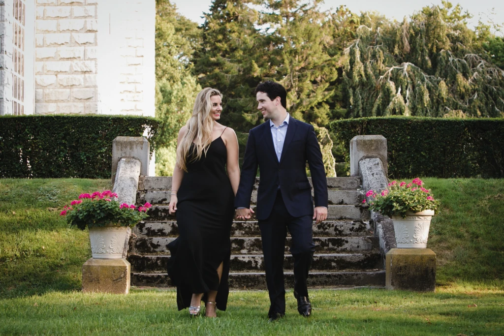 Jacqlyne & Kevin: a coastal engagement in Newport, Rhode Island