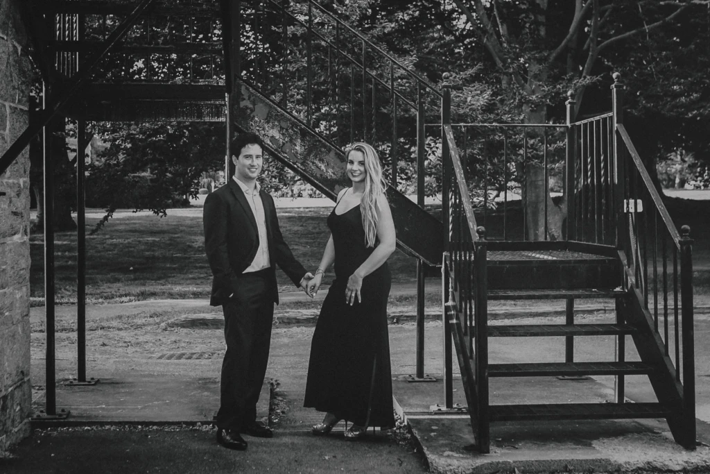 Jacqlyne & Kevin: a coastal engagement in Newport, Rhode Island