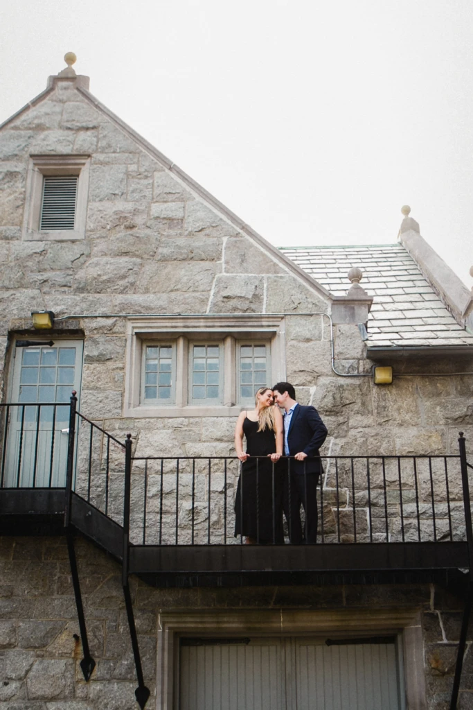 Jacqlyne & Kevin: a coastal engagement in Newport, Rhode Island