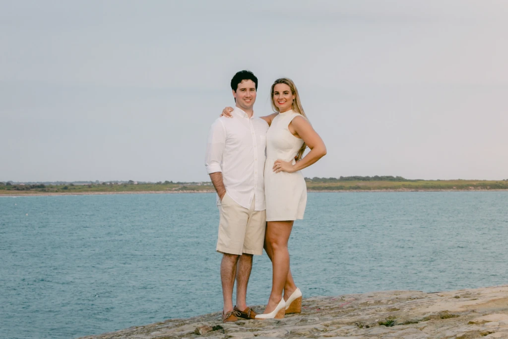 Jacqlyne & Kevin: a coastal engagement in Newport, Rhode Island