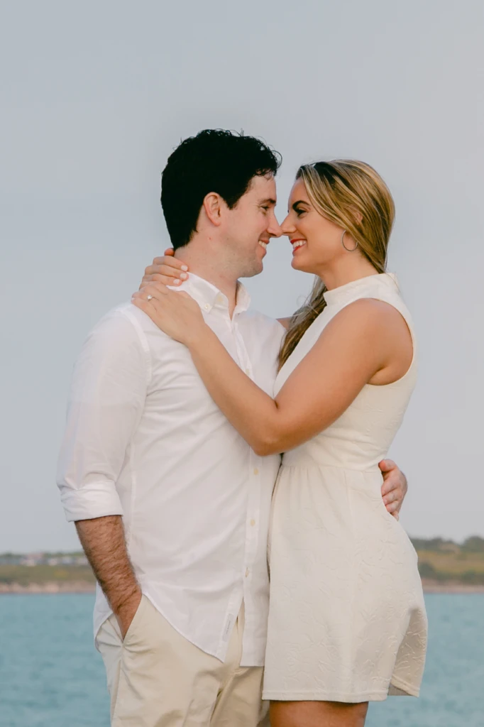 Jacqlyne & Kevin: a coastal engagement in Newport, Rhode Island