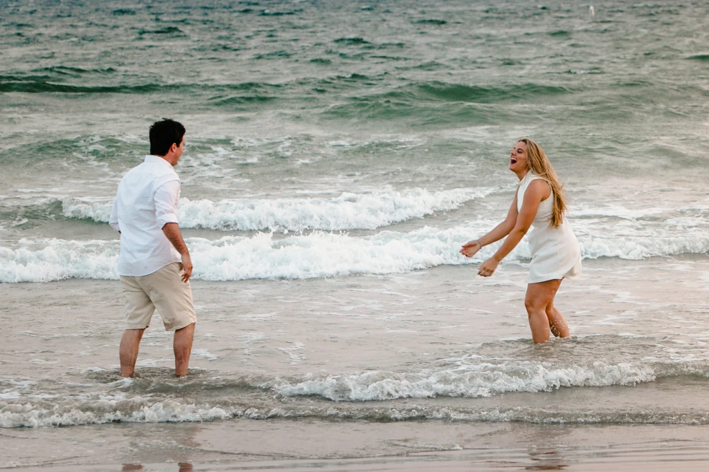 Jacqlyne & Kevin: a coastal engagement in Newport, Rhode Island