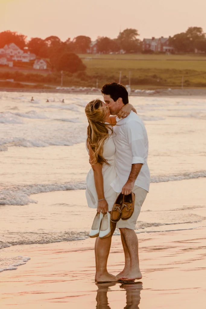 Jacqlyne & Kevin: a coastal engagement in Newport, Rhode Island