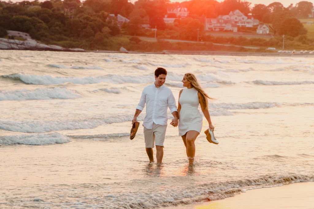 Jacqlyne & Kevin: a coastal engagement in Newport, Rhode Island