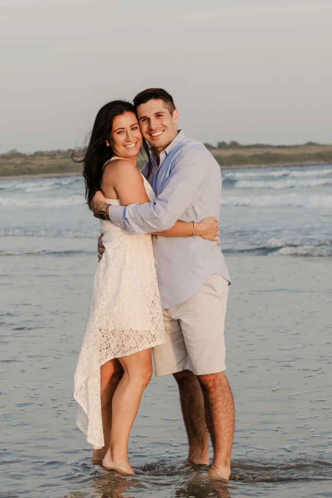 Melissa & Ryan: a warm outdoor session in Newport, Rhode Island