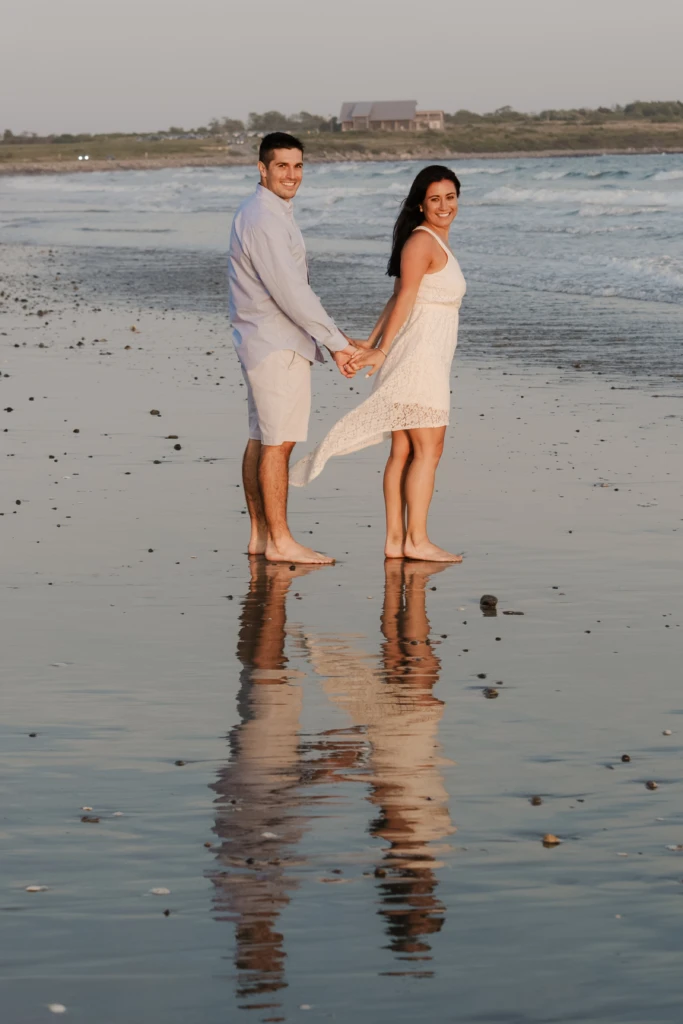 Melissa & Ryan: a warm outdoor session in Newport, Rhode Island