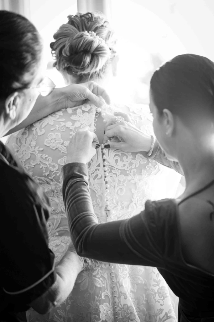 Nicole & Michael: a tented wedding in Jamestown, Rhode Island