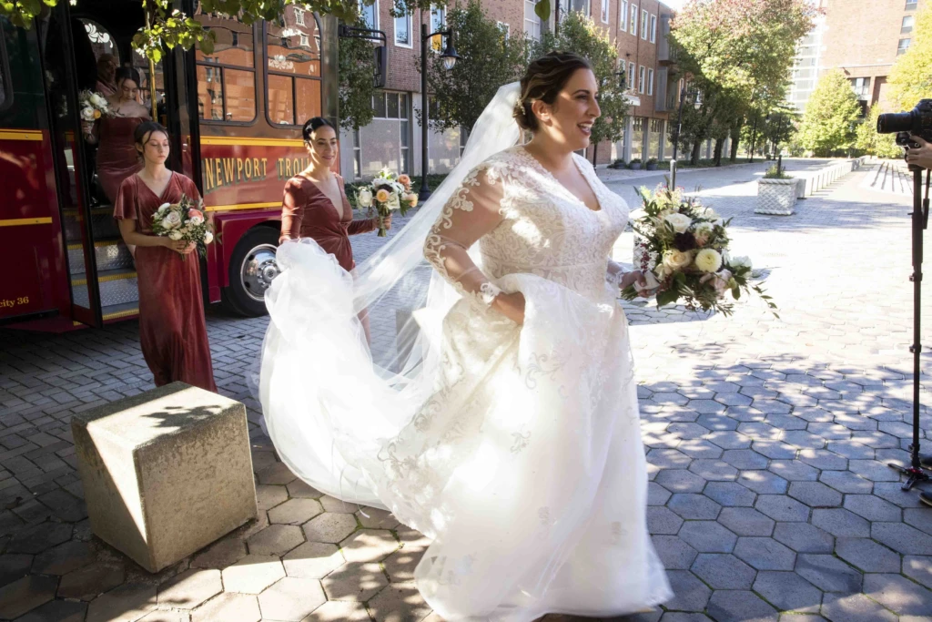 Nicole & Michael: a tented wedding in Jamestown, Rhode Island