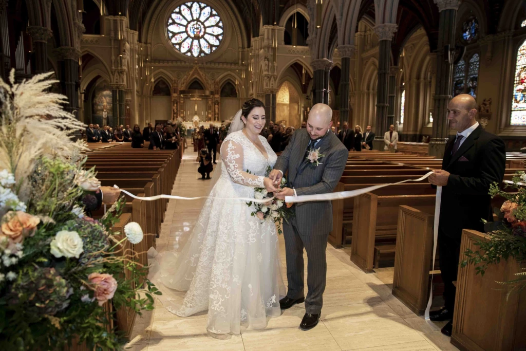 Nicole & Michael: a tented wedding in Jamestown, Rhode Island