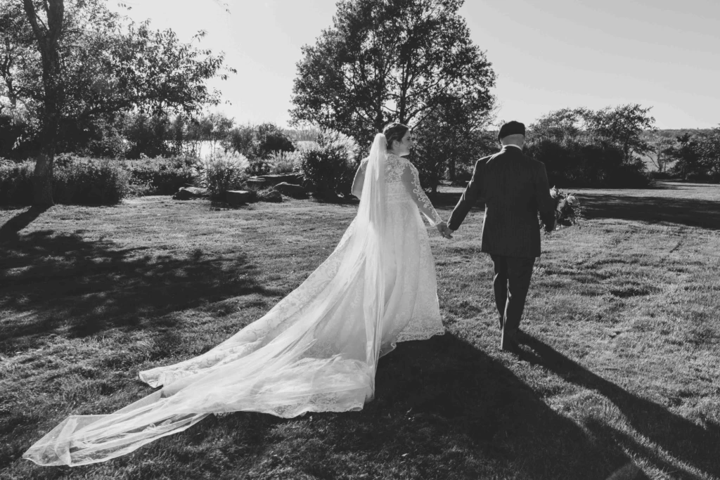 Nicole & Michael: a tented wedding in Jamestown, Rhode Island